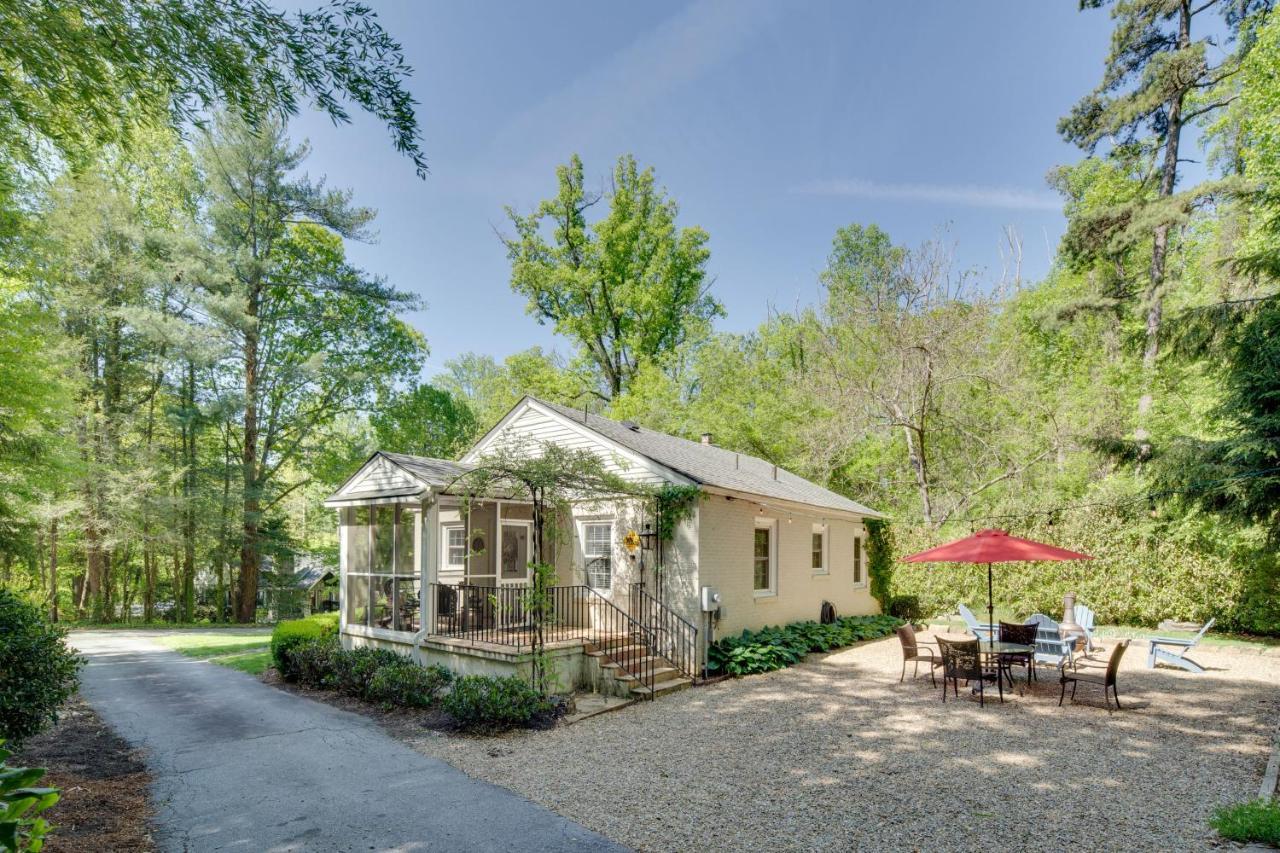 Le Canard Cottage With Porch 10 Mi To Asheville! Arden Exterior foto